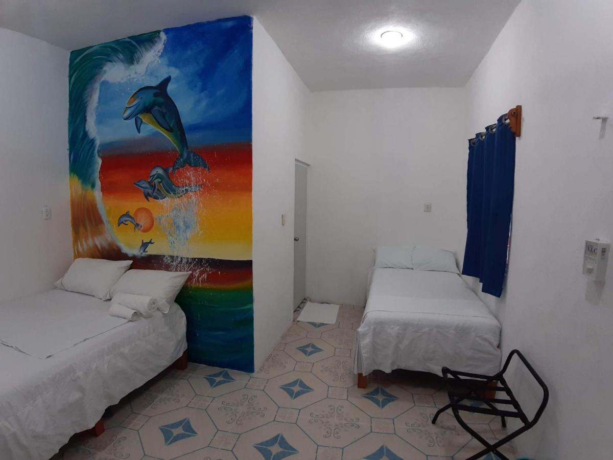 Habitaciones Chiquil Ha Río Lagartos Eksteriør bilde